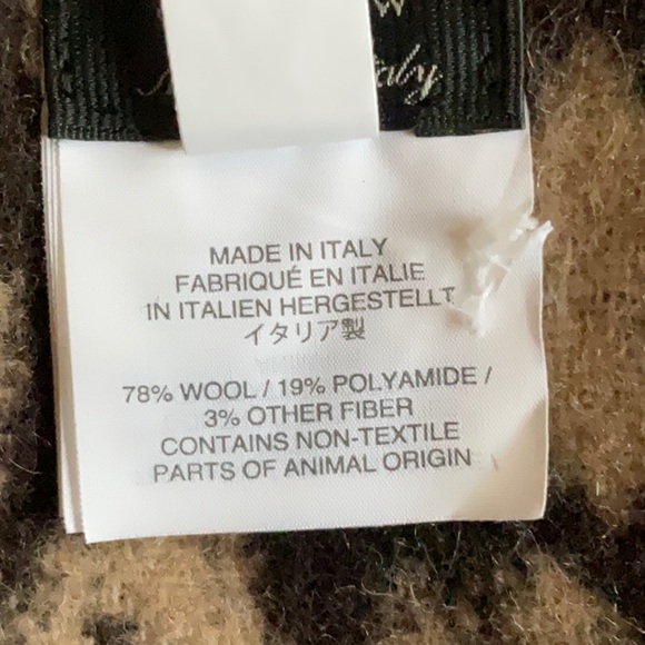 J. Crew Animal Print Scarf - Picture 6 of 6